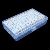 Goodma 8 Pieces Rectangular Empty Mini Plastic Organizer Storage Box