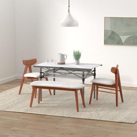 KingCamp Folding Camping Table, Portable Camp Table Foldable Aluminum Roll Up Seamless Desktop with Storage and Tall Legs for Outdoor Backyard Picnic