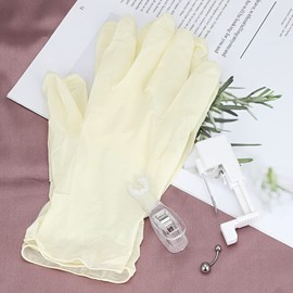 YOFANST G23 Titanium Safety Painless Disposable Piercing Gun for Self Navel Piercing Kit Tool Belly Button Rings