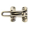 QWORK 1 Piece Secondary Security Lock, Zinc Alloy Secondary Door