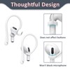 4 Pairs of EarHooks for AirPods, EarHooks Compatible with AirPods