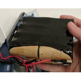 Eztronics Corp Battery Pack for Black Decker 15.6V DustBuster Vacuum hsd-sc1500p P/N 90558173