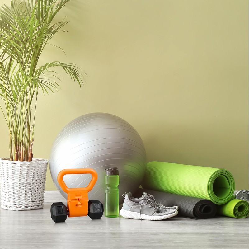 Relaxdays Relaxday Adaptor Dumbbell Handle for Dumbbells Plastic H x