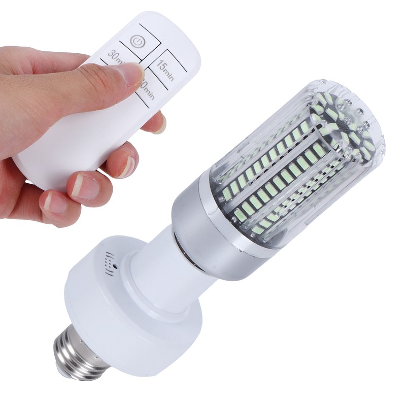 130LED UVC Light Germicidal Lamp E27 Base for Home Room