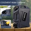 COOZMENT 5 Gallon (19L) Portable Water Containers with Spigot, BPA