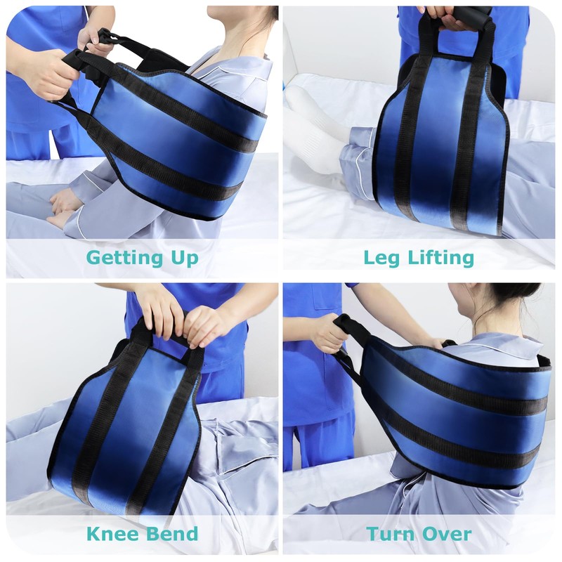 LOSCHEN 110 cm Transfer Strap, Transfer Patient Belt, Bed Transfer