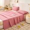 Waterproof Bed Sheet Flat Sheets Queen Size