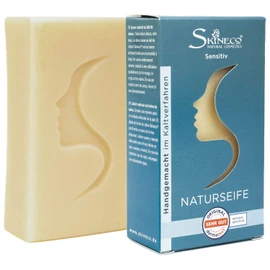 Skineco Natural Soap Sensitive | Sustainable Goat's Milk Soap | Solid Shower Gel | Piece of Soap for Dry Sensitive Skin | Body Soap | Hand Soap |