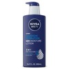 NIVEA MEN Maximum Hydration Body Lotion 3-In-1 Lotion for Men,