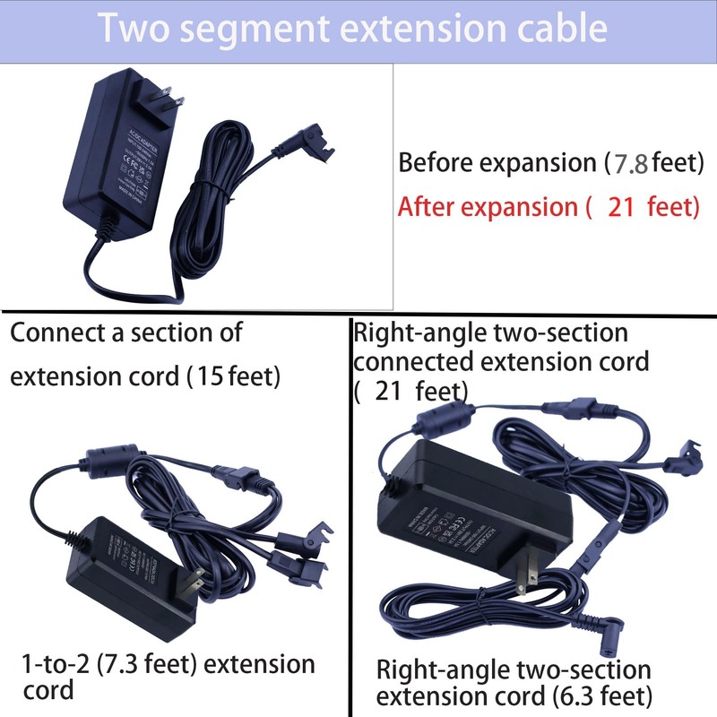 Dual motor power kit -29V 2A 2-pin AC/DC power adapter
