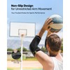 Rakiie Elbow Compression Sleeve 2 Pack, High Elastic Elbow Brace