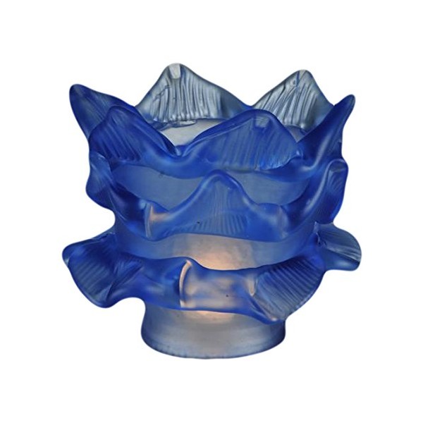 Meyda Tiffany 14656 Tier Glass Replacement Lamp Shade, Blue