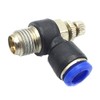 5Pcs Pneumatic Throttle Valve Push in Speed Controller Pneumatic Air