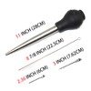 Best Utensils Stainless Steel Turkey Baster Commercial Grade Quality Silicone