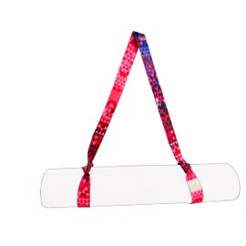 Yoga Mat Straps - Teeyar Multipurpose Durable Exercise Mats Belt w/Adjustable Loops for Carrying and Stretching (Gorgeous Rainbow)