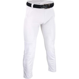 Sports Unlimited Youth Baseball Pants - Fake Fly w/Belt Loops White
