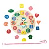 Juego Educativo Madera Montessori 1-100 Números Con Bolsa