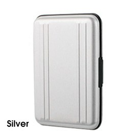 (Silver) AU Memory Card Case Storage Box Holder for Micro SD SDXC SDHC TF Card Waterproof