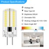 Megereet G4 LED Bulb 120V Dimmable 3W(20W 30W Halogen Equivalent)