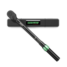 LLAVETOR 1/2-Inch Drive Click Torque Wrench, 25-165Ft.lb(20-220N.m), 72-Tooth Torque Wrenches with Dual Range Scales, ±3% High Precision Torque Wrench