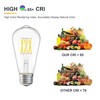 TOKCON 12V LED Edison Light Bulbs - Daylight 5000K 6W(Only