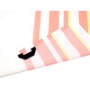 Lashuma 3 x kitchen towels striped yellow - peach, tea