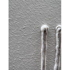 Limiyer Art Hand-Painted White Minimalist Art Oil Painting Modern Abstract Texture Art Oil Painting on Canvas 45x30 inches