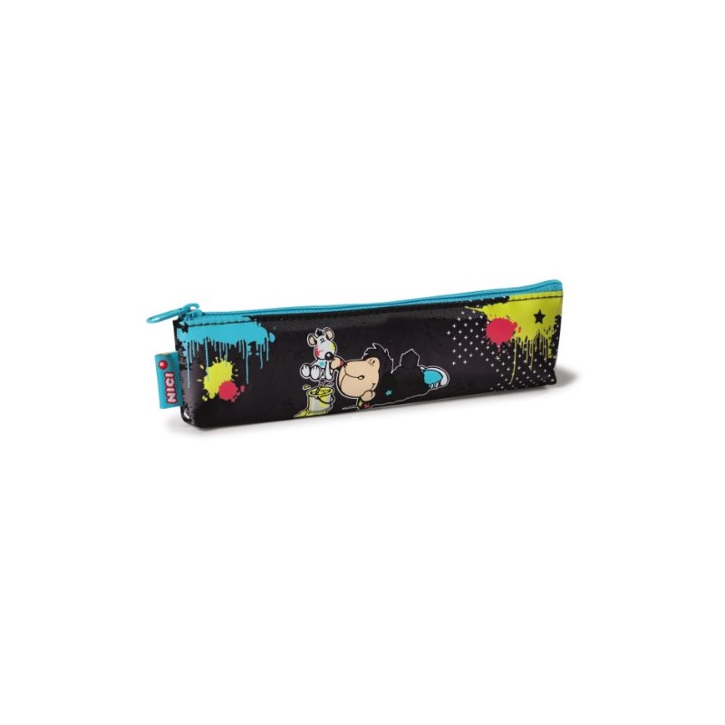 Nici Mäppchen Jolly Leroy&Rat Nylon flach 19.5x5cm