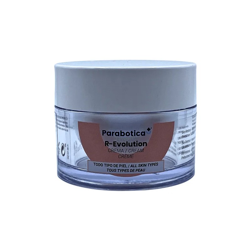 Parabotica R-Evolution Crema Hidratante y Reafirmante, Uso DaNoche, 50 ml