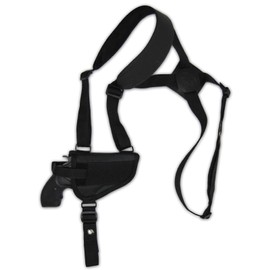 Barsony Cross Harness Shoulder Holster for 2" Snub Nose .22 .38 .357 Revolvers (Kimber K6S, Right)