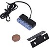 256-035 Mini LED License Plate Light E-Approved Black