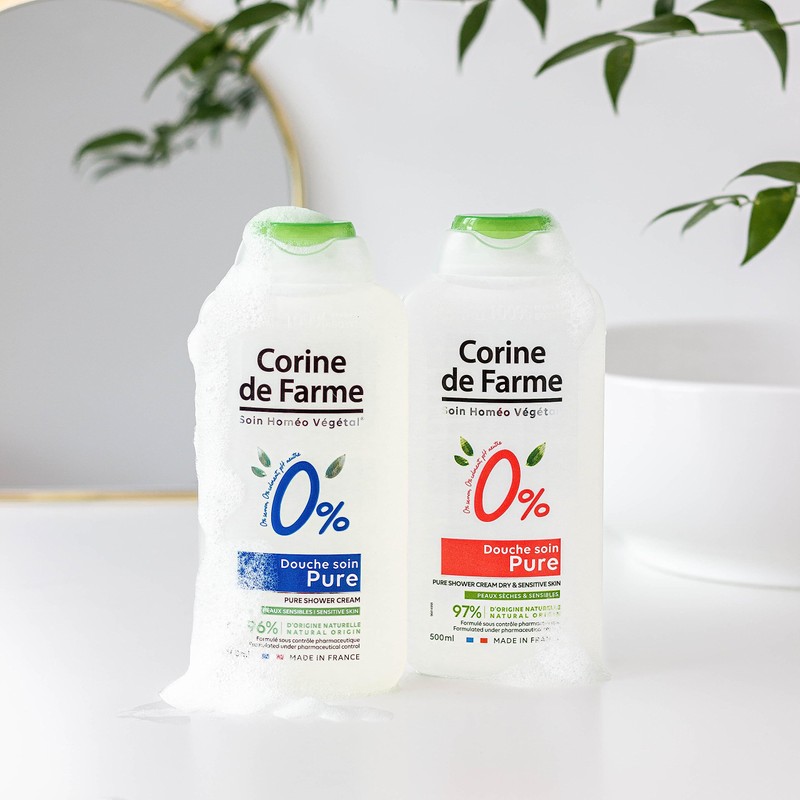 Corine de Farme Shower Care 0% - Dry & Sensitive