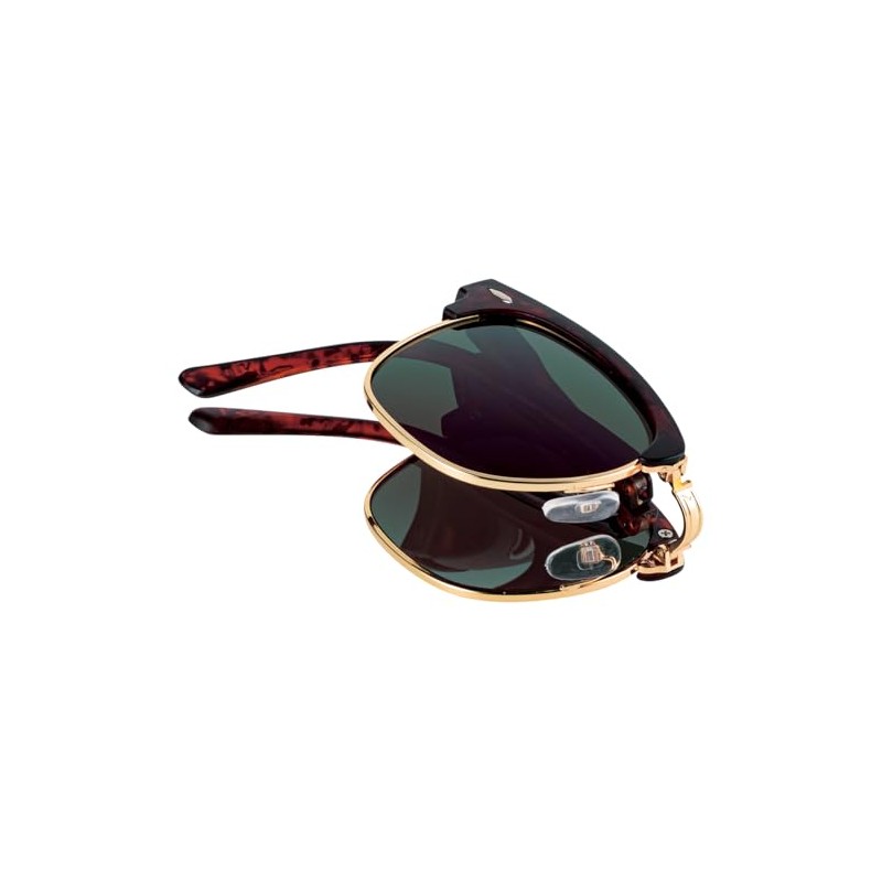 meigan 7399-01 Men's Retro Design, Metal Salmont, Wellington, Foldable, Compact,