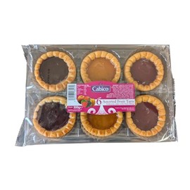 Fruit Tarts Assorted 6 Pack 300g x 4 (Total 24 Tarts)