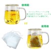 YFFSFDC Disposable Bags 200 Pcs Tea Bags Drawstring Bags Non-woven