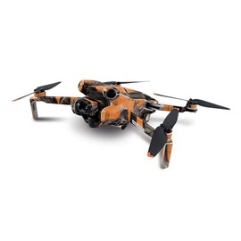 MightySkins Skin Compatible with DJI Mini 4 Pro - Orange Camo | Protective, Durable, and Unique Vinyl Decal wrap Cover | Easy to Apply, Remove, and Change Styles