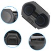 Civic Cup Holder Insert w/Coaster for Center Console Compatible with