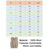Ailaile Women's V-Neck Knit Sweater Vest 100% Merino Wool Lightweight