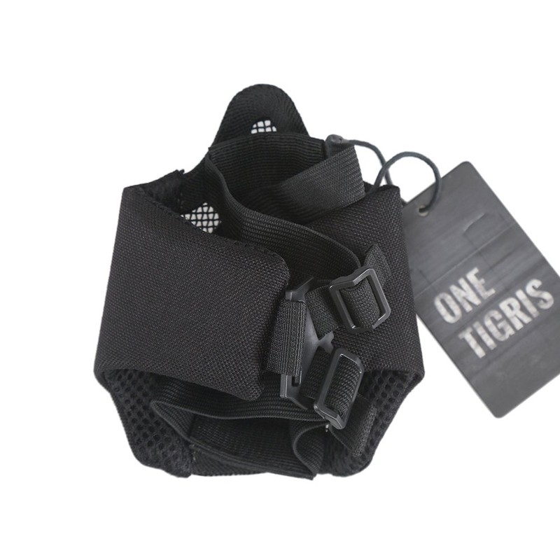 OneTigris Foldable Half Face Mask Mesh Mask for Airsoft Paintball
