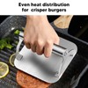 Meat Press Smoke Free Non Stick Time Saving Stainless Steel