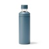 Mujinrushi Stainless Steel Carbonation-Safe Insulated Bottle - Dark Blue 600mL
