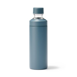 Mujinrushi Stainless Steel Carbonation-Safe Insulated Bottle - Dark Blue 600mL 84908217
