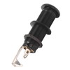 Guitar End Pin Jack Socket Threaded Metal 6.35mm for Bass