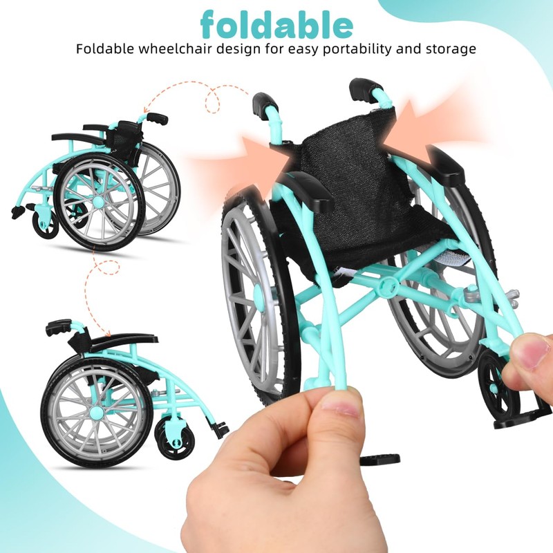 WEKAMOS 1 set di sedie a rotelle per casa delle