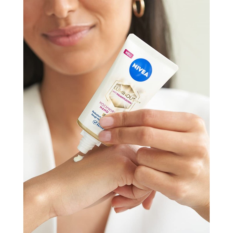 NIVEA Luminous 630 Hand Cream SPF15 (50 ml), Nourishing Cream