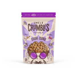 Uncle Crumbles Granola, Gluten-Free, Non-GMO Project Verified, Kosher, 16g of Whole Grains Per Serving, Sugar Cookie, 11 oz