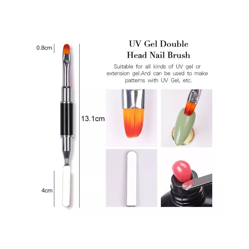 Poly Gel Set 6w Uv Led Lámpara Gel Poli Kits
