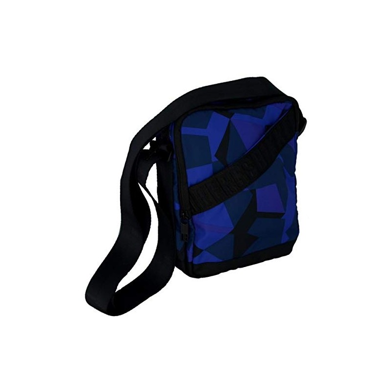 Borsa Canvas stampa a righe Axel