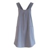 TOPTIE Cotton and linen Apron for Women, Cross Back Kitchen