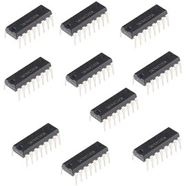 10 x SN74HC595N 8-bit shift register 74HC595 DIP-16 74595